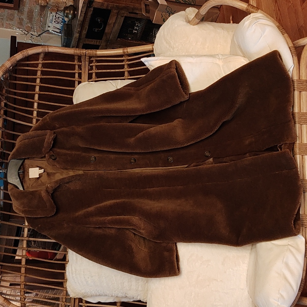 HM Oversized Faux Fur Coat